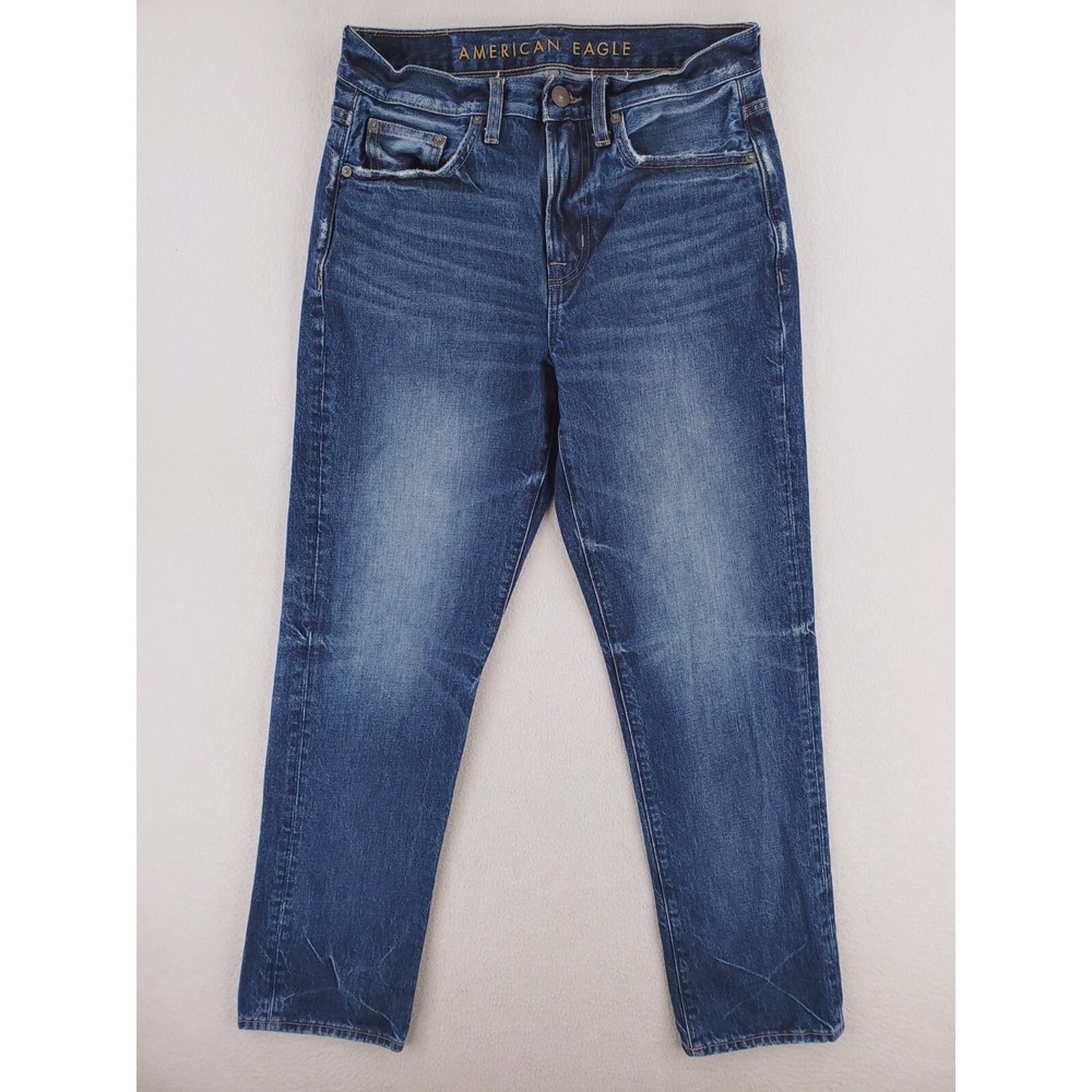 American Eagle Jeans Mens 30x30* Baggy Jean Relaxed Tapered Y2K Denim Pants